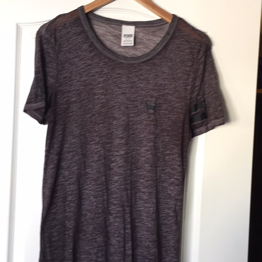 Pink! VS Sheer Tee Shirt